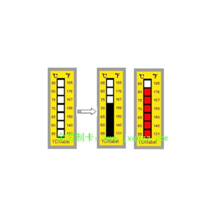 Adesivo termometro digitale termometri sensore sensibile igrometro cambiante colore dell'etichetta di temperatura del bagno