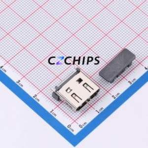 HC-HDMI0019L-006D HDMI Connector SMD Connector ( Connector Type: HDMI-A )( Gender: Female )( Total Number of PINs: 19P ) - Product Image 1