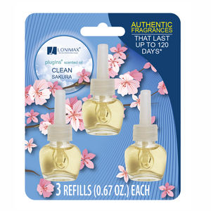 3 pz/scatola ricariche di olio profumato ai fiori di ciliegio nuovo <span class=keywords><strong>Design</strong></span> olio essenziale da 0.67 once deodorante per ambienti <span class=keywords><strong>diffusore</strong></span> a bastoncini olio di ricarica - Product Image 1