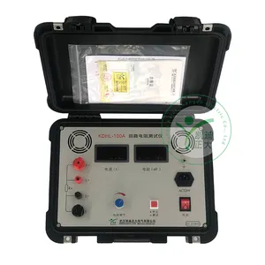 Cao hiện tại liên hệ với kháng Tester 100A Micro Ohm Meter vòng lặp kháng Meter