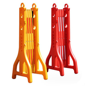 पुनः प्राप्त टेलीस्कोपिक अलगाव बाड़ अस्थायी प्लास्टिक यातायात बाधा बाधा - Product Image 3