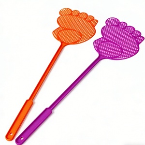 Raquette anti-mouches légère en plastique, outil de lutte contre les insectes pour une utilisation intérieure et extérieure - Product Image 1