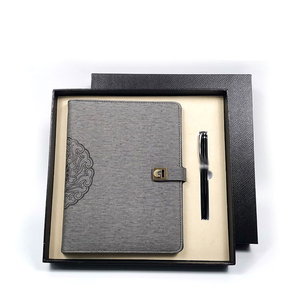 Money Organizer for Cash Budget Wallet Factory Supply Custom Printed Elastic Strap <b>Pen</b> Holder Strap Softcover Notebook - Product Image 2