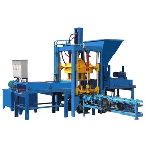 Máquina para hacer bloques de QT3-20, máquina para hacer bloques de hormigón, prensa hidráulica automática