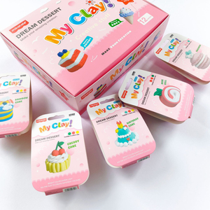 <b>Soft</b> Super Light Clay Kids Toy 24 Color Colored Clay Air Dry Clay Kit for School Supplies - Product Image 3