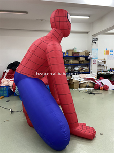 Xmas bơm hơi khổng lồ siêu anh hùng người nhện thổi lên người nhện giáng sinh bơm hơi để bán - Product Image 5