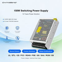 Alimentation à découpage 150W 5V 12V 15V 24V 36V 48V 25A 12.5A 10A 6A 4A 3A Transformateur Convertisseur Alimentation AC DC 150W