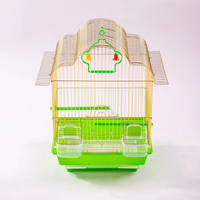 Vente directe fabricant : Cage à oiseaux en fil de fer pour perroquets, cage d'élevage avec accessoires, cage pour animaux de compagnie, cage pour perruches