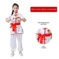 Vêtements d'entraînement pour les arts martiaux mixtes des enfants, shorts de performance et de compétition Danse du Dragon et du Lion