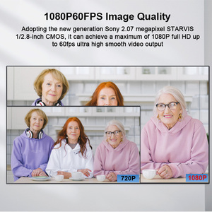 Caméra PTZ avec suivi automatique alimenté par l'IA Zoom optique 20X Webcam USB 3.0 PTZ pour vidéoconférence YouTube/Teams/Zoom Meeting - Product Image 3