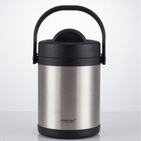 PINKAH Termo de Acero Inoxidable de Doble Pared de 67oz (2000ml), Recipiente Aislado Premium para Alimentos, Lonchera con Asa