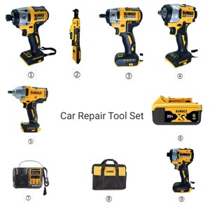 Precio Directo <span class=keywords><strong>DeWalt</strong></span> 20V Max: Kits Combinados Profesionales para Mecánicos Automotrices, Llave de Impacto sin Escobillas y Herramientas Eléctricas - Product Image 1