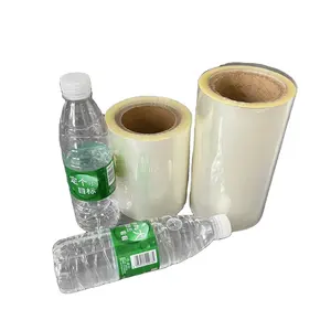 factory supplied Transparent Moisture Proof PVC Packaging Shrink labels Film