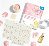 Patchs Transdermiques OEM/ODM au Collagène et Vitamine C pour la Beauté de la Peau, Favorisant la Santé de la Peau, des Ongles et des Cheveux