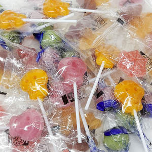 Venta al por mayor de dulces de sabor a fruta dulce de Halloween mezcla piruletas de calavera globo ocular y Caramelo Suave de goma de araña envuelto individualmente - Product Image 4