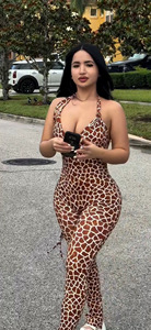 <span class=keywords><strong>Combinaison</strong></span> moulante sexy pour <span class=keywords><strong>femme</strong></span> C1631, imprimé animal, dos nu, tendance été - Product Image 5