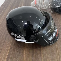 Casques rabattables conformes aux normes DOT, demi-casques de moto en ABS avec coque amovible et ventilation complète