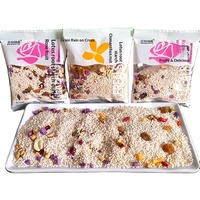Poudre de céréales fines de dattes rouges, goji, oreilles d'argent, graines de lotus, racine de lotus, amidon de lotus, 500g, rose, osmanthus, noix, petit-déjeuner, repas instantané