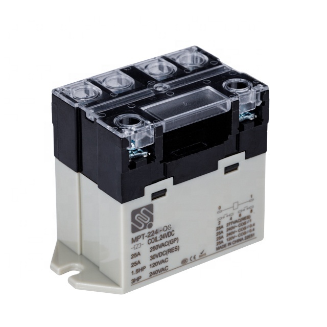 Meishuo MPT-224-DS 40A 250vac 24v dc высокой чувствительностью миниатюрное реле для фотогальванический инвертор