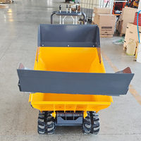 Camions compacts Mini camion à benne basculante sur chenilles Camion à benne basculante de levage Mini Dumper Mini Dumpers