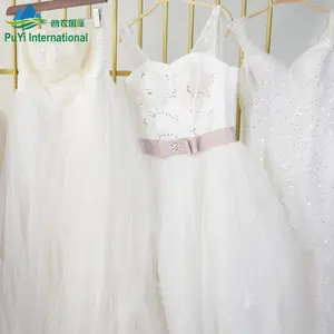 Vestidos de novia blancos para mujer, moda tailandesa, ropa de segunda mano, venta al por mayor