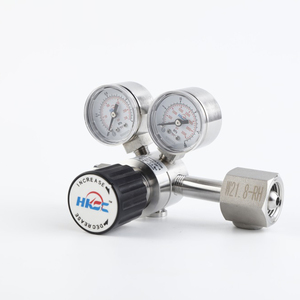 Régulateur haute pression robuste en laiton chromé avec manomètre 1,6 KL, résistant à l'oxydation, pour le contrôle du propane GPL (huile/gaz) - Product Image 3