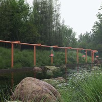 Équipements de loisirs non motorisés, équipement de parc d'attractions tout-en-un, équipement de loisirs pour enfants, aire de jeux avec balançoires intégrées