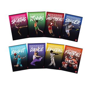 PIGNA - Quaderno Sportivo MAXI 50 Fogli a Righe 1 Linea Assortito - Product Image 1