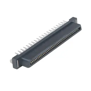 LECHUAN 80Pin 1,27mm plástico hembra recto SCSI Mini D cinta MDR receptáculo 1734101-8 80P conector de placa a placa 15921080