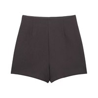 Nouvelles culottes pour femmes Style européen américain classique polyvalent ourlet fente conception pour la taille naturelle d'été