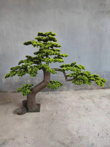 Árbol de Pino Bonsái Artificial, Plantas Artificiales, Recepción Comercial, Árbol de Pino Gigante de Fibra de Vidrio para Decoración - Product Image 4