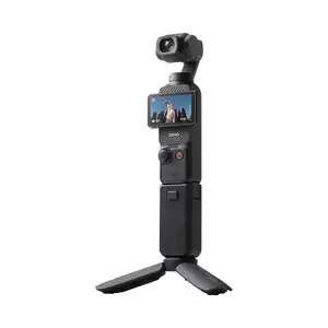 Osmo Pocket 3 "Combo" ผู้สร้างกล้องวิดีโอแบบมือถือ3แกนกันสั่นด้วยกล้อง4K อุปกรณ์เสริมกล้อง CMOS กิมบอลกระเป๋า