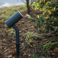 Lampu Taman LED luar ruangan, lampu taman LED Modern tahan air 220-240V Gu10