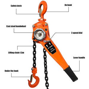 1.5 Ton Heavy Duty Hefboom Takel-6M Hoge Lift Handmatige Ketting Blok Voor Industriële Tuigage - Product Image 6