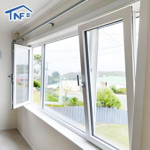 Ventanas de Aluminio con Rotura de Puente Térmico Modernas en Oferta, Insonorizadas, con Rejilla, Entrada con Vidrio LOW-E, Abatibles <span class=keywords><strong>y</strong></span> Giratorias, con Certificación Energy Star - Product Image 1