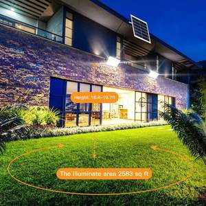 Projecteur Solaire Extérieur IP65 en Gros 40W-300W, Lampes LED Intégrées à Haute Luminosité avec Corps en Aluminium pour Jardin - Product Image 6