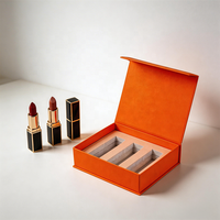 Boîte en carton personnalisée avec logo imprimé, fermeture magnétique, luxe, faite à la main, avec insert en mousse EVA pour emballages cadeaux et cosmétiques