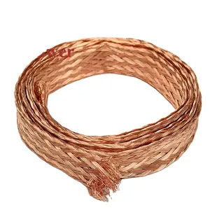 CM POWER 10 - 95MM2 flat flexible copper braid cable for earthing