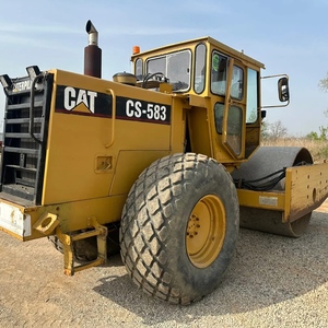 Вибрационный каток Caterpillar б/у CS583 CS683, дорожный компактор CS683e, цена - Product Image 6