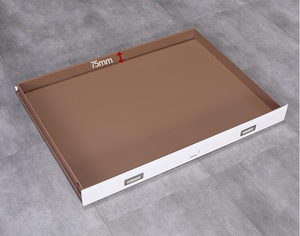 Meuble de rangement en acier multi-tiroirs pour cartes, mobilier de bureau moderne, impression par transfert multi-motifs et autres motifs - Product Image 4