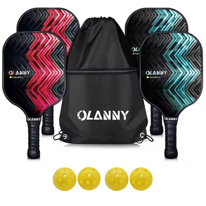 Raquette de pickleball <span class=keywords><strong>en</strong></span> graphite thermoformé personnalisée approuvée par l'USAPA, vente <span class=keywords><strong>en</strong></span> gros, fibre de carbone 3K 18K, ensemble de raquettes de pickleball - Product Image 5