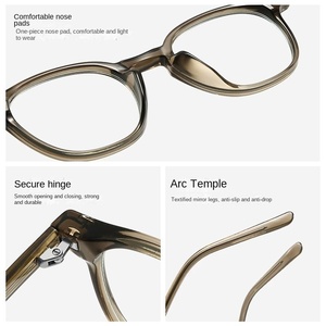 17178 TR90 metallo <span class=keywords><strong>montatura</strong></span> ottica per le donne moda Anti-luce blu <span class=keywords><strong>occhiali</strong></span> <span class=keywords><strong>da</strong></span> <span class=keywords><strong>vista</strong></span> per gli uomini con miopia prescrizione <span class=keywords><strong>occhiali</strong></span> <span class=keywords><strong>da</strong></span> <span class=keywords><strong>vista</strong></span> montature - Product Image 4