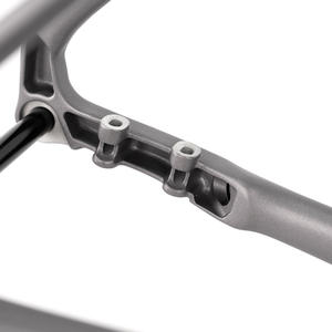 Zhuote C6 <span class=keywords><strong>cadre</strong></span> de <span class=keywords><strong>vélo</strong></span> complet confortable <span class=keywords><strong>cadre</strong></span> de <span class=keywords><strong>vélo</strong></span> de <span class=keywords><strong>route</strong></span> en alliage d'aluminium avec frein à disque à travers l'essieu fourche en Fiber de <span class=keywords><strong>carbone</strong></span> - Product Image 4