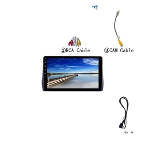 Vente en gros de lecteurs multimédias GPS pour voitures Android Auto, CarPlay, DVD, autoradio, navigation, 2010-2018 - Product Image 1