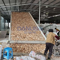 Ligne de production professionnelle pour le nettoyage, la découpe et le séchage du taro, sécheuse à bande continue en maille pour le taro