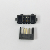 Connecteur mâle DGDTE 2,0 mm, 3 broches, alliage de cuivre et boîtier en plastique noir, prise de chargeur de batterie avec une bonne structure de contact