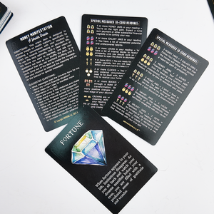 Mazzo di Carte Personalizzato per Affermazioni, Carte dei <span class=keywords><strong>Tarocchi</strong></span>, Carte Oracolo dell'Amore e della Passione, 44 Carte Oracolo 'Love Me', 'Love Me Not' con Guida - Product Image 4
