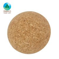 Promotion d'usine 50-180mm boule de Yoga en liège naturel pour Massage et exercice équipement d'exercice de qualité supérieure