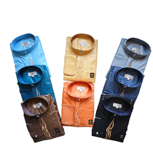 Abito da Preghiera Islamico Tradizionale per Uomo in <span class=keywords><strong>Velluto</strong></span> <span class=keywords><strong>di</strong></span> Seta Fatto a Mano, Lunghezza alla Caviglia, <span class=keywords><strong>Maniche</strong></span> <span class=keywords><strong>Lunghe</strong></span>, Vendita all'Ingrosso - Product Image 5