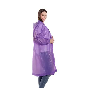 Poncho de pluie jetable compressé personnalisé de nouvelle conception en taille de balle